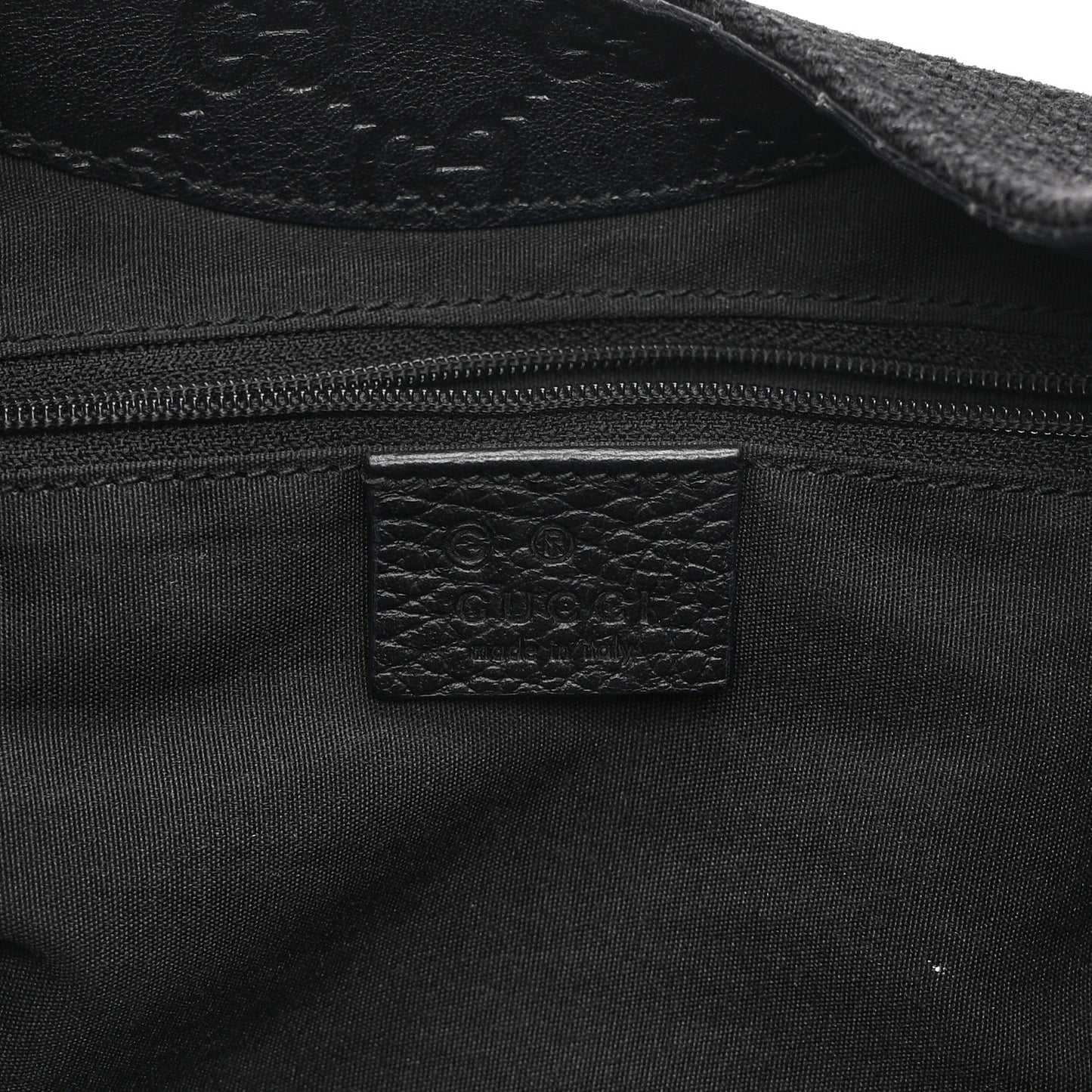 Canvas Guccissima Hobo Black
