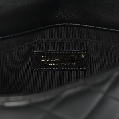 Chanel Lambskin Quilted Small My Precious Flap Black 6 of 12