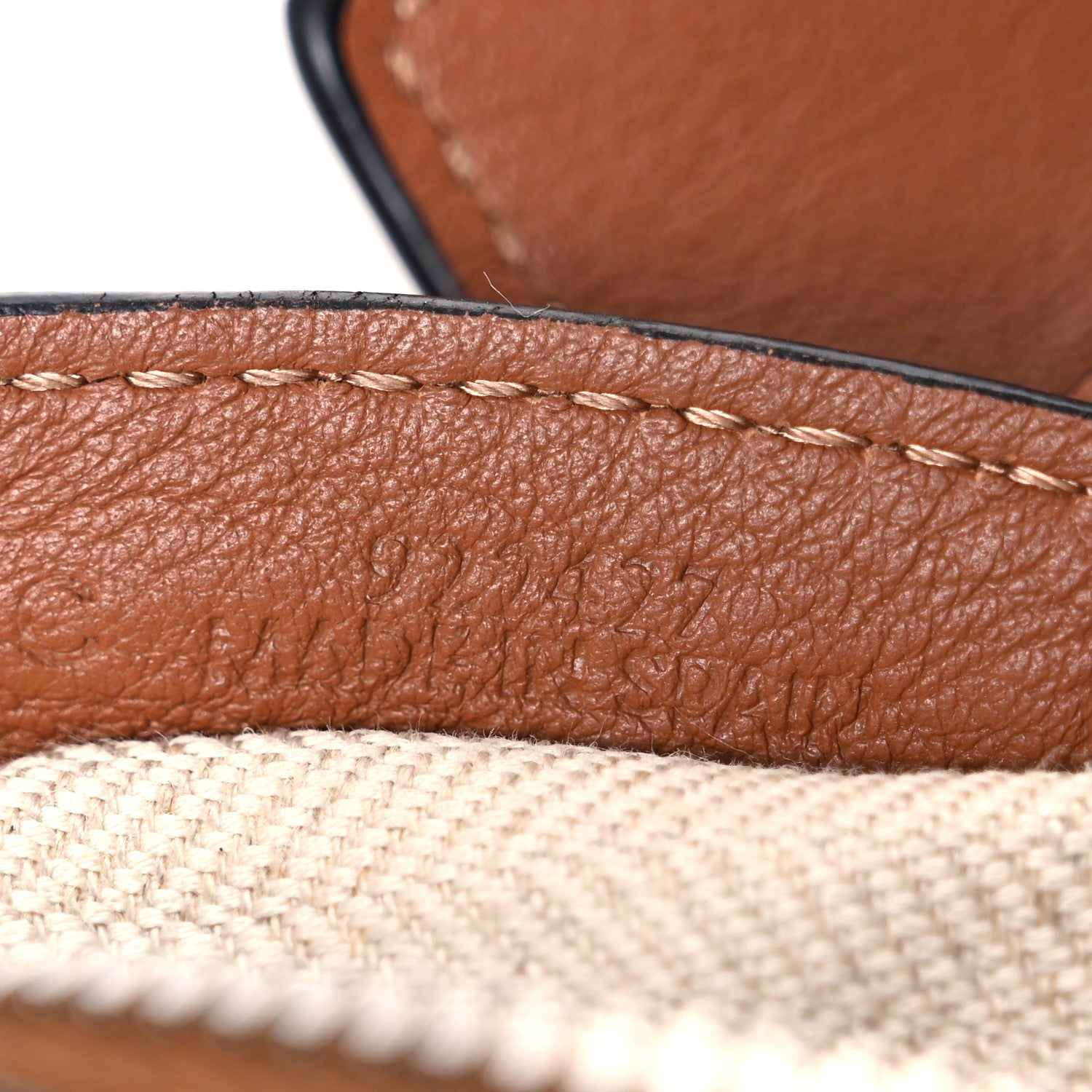 Loewe Calfskin Mini Puzzle Edge Bag Tan 7 of 11