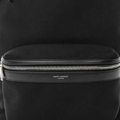 Saint Laurent Canvas City Backpack Black 8 of 11