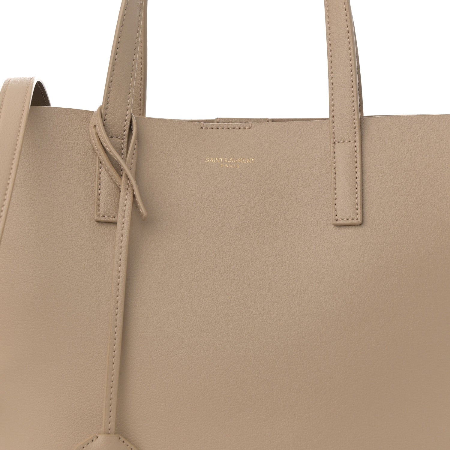 Saint Laurent Calfskin Toy Shopping Tote Nude Powder 8 of 12
