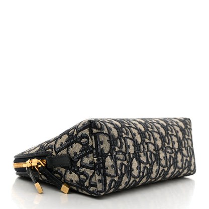 Christian Dior Oblique Montaigne 30 Pouch Blue 4 of 8