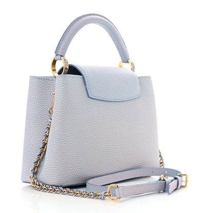 Louis Vuitton Taurillon Summer Stardust Capucines BB Lilas Purple 2 of 11