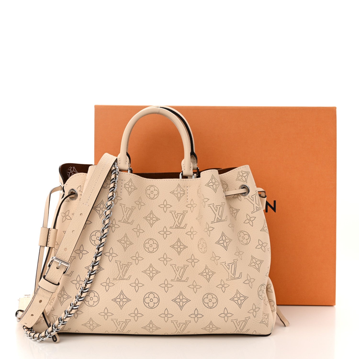 Louis Vuitton Mahina Bella Tote Creme Beige 10 of 10