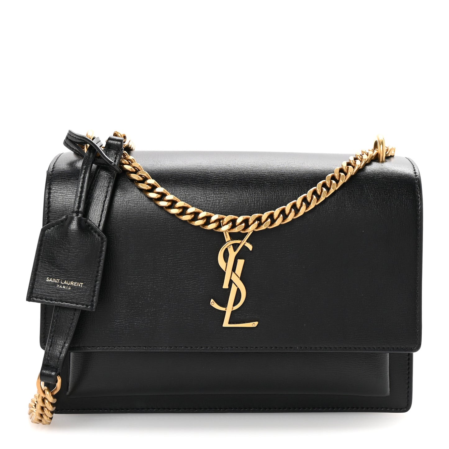 Calfskin Medium Monogram Sunset Black