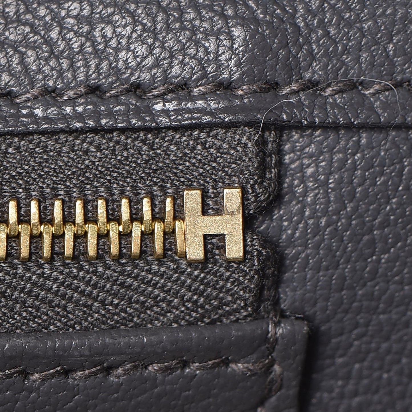 Togo Birkin 25 Graphite