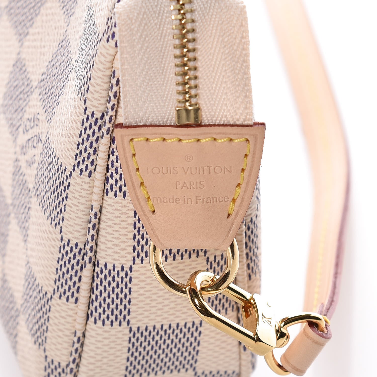 Louis Vuitton Damier Azur Pochette Accessories NM 6 of 10