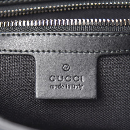 Gucci Soft GG Supreme Monogram Web Belt Bag Black Grey 6 of 11