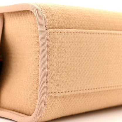 Chanel Denim Deauville Bowling Bag Beige 9 of 11