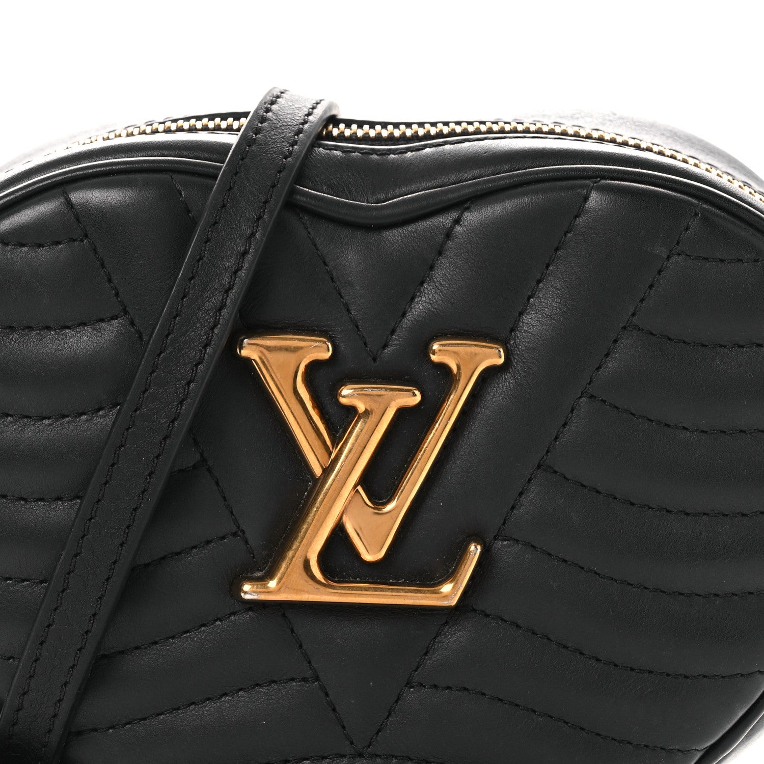 Louis Vuitton Calfskin New Wave Heart Bag Black 7 of 12
