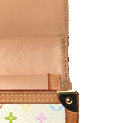 Louis Vuitton Monogram Multicolor Porte Tresor International Wallet White 13 of 19
