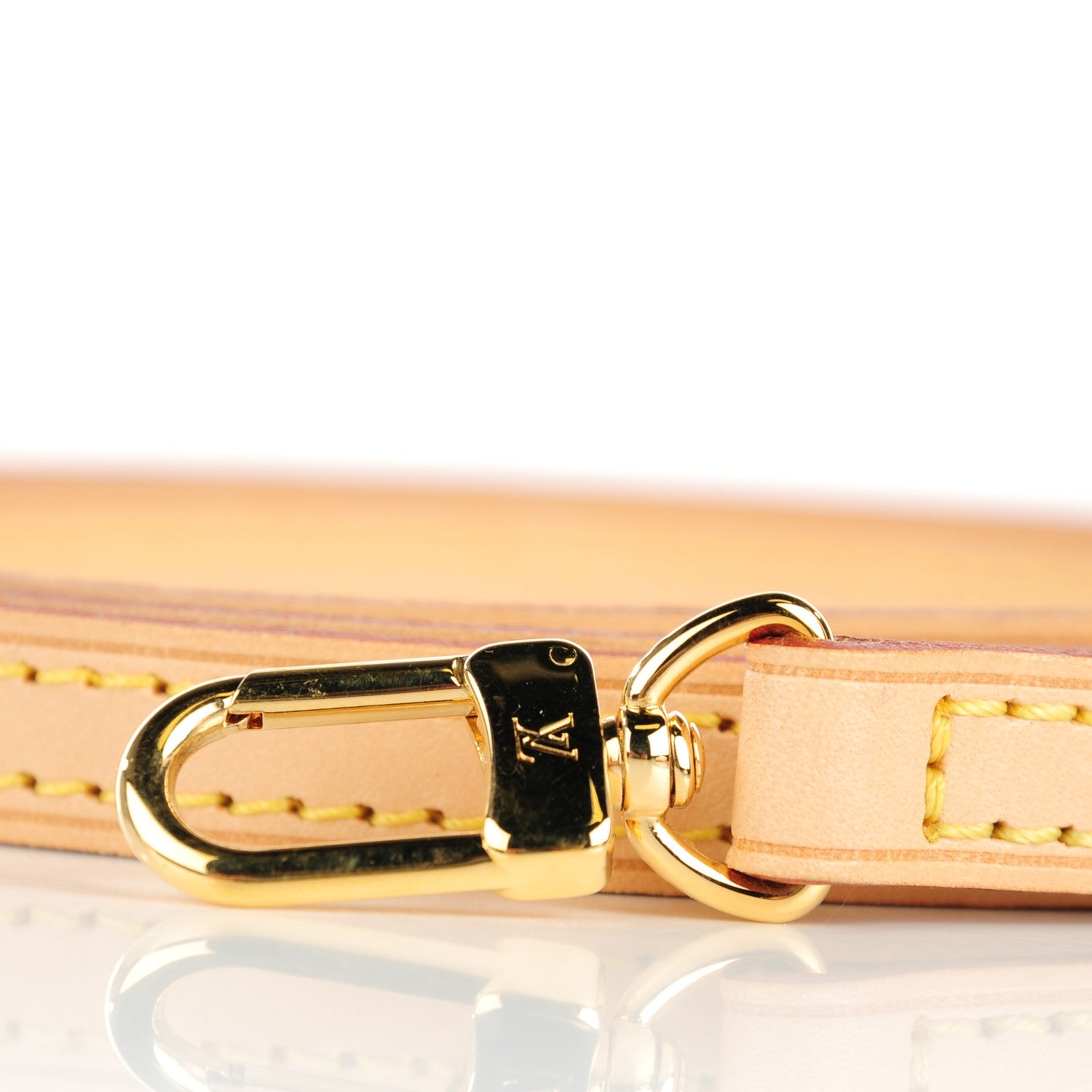 Louis Vuitton Vachetta Long Shoulder Strap VVN 3 of 6