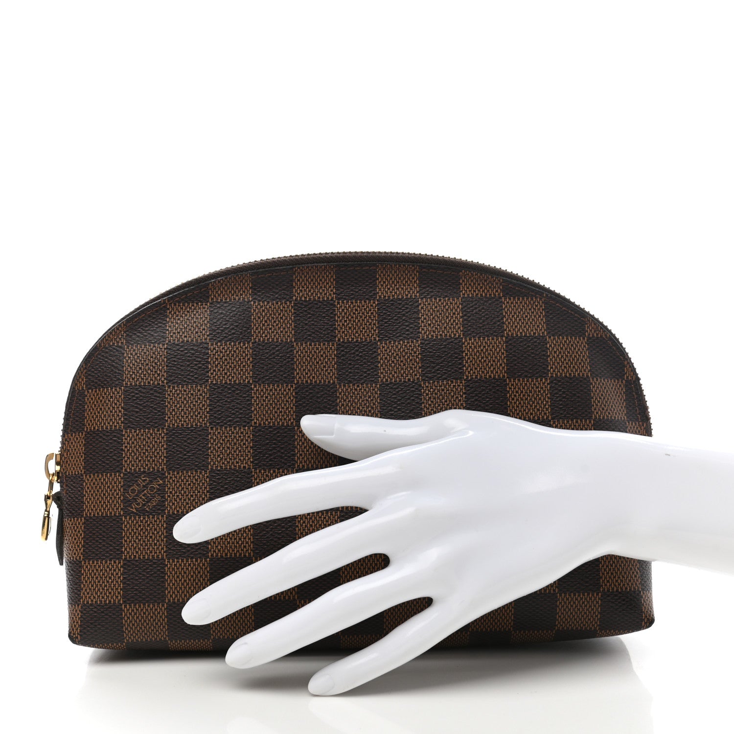 Louis Vuitton Damier Ebene Cosmetic Pouch GM 2 of 8