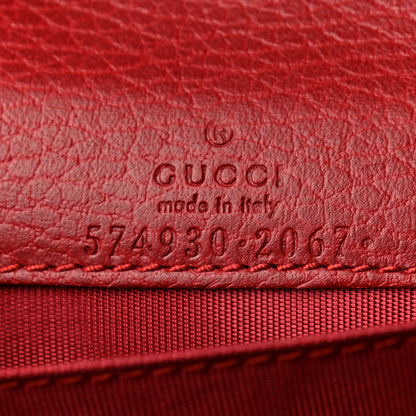 Gucci Calfskin Dionysus Coin Purse Hibiscus Red 6 of 6