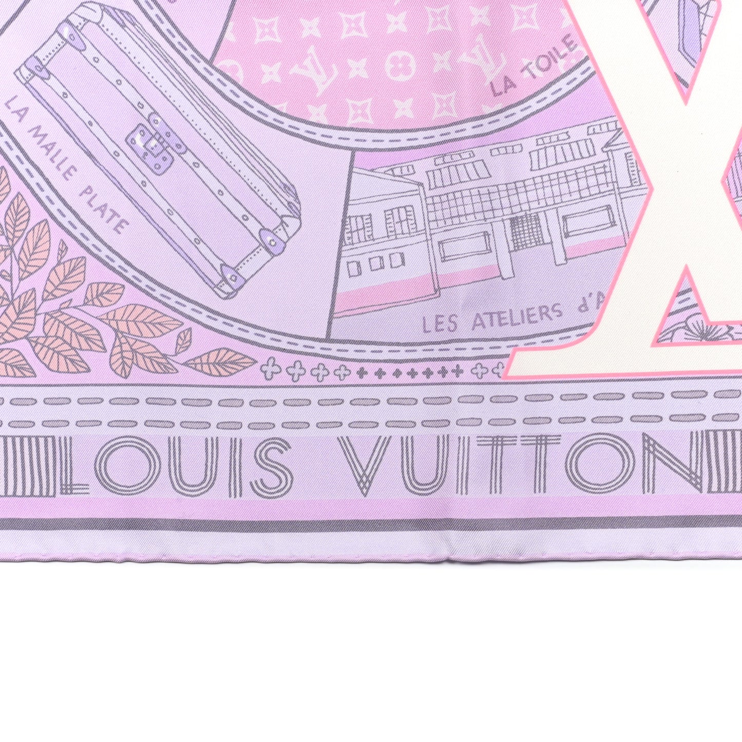 Silk Monogram Carre Beyond Jeu De Louis Square Scarf
