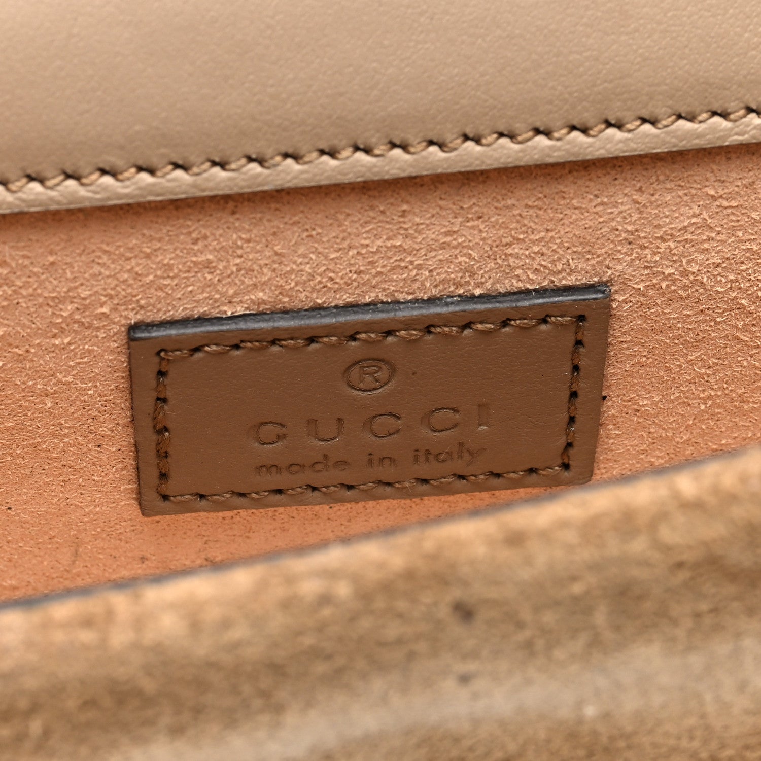 Gucci GG Supreme Monogram Super Mini Dionysus Shoulder Bag Taupe 7 of 11