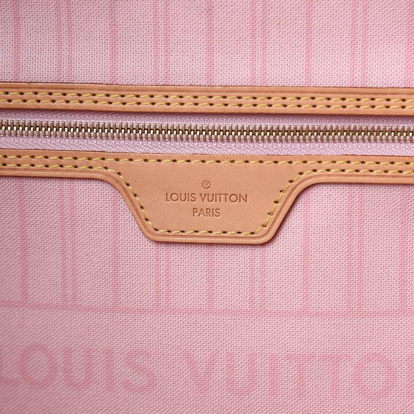 Damier Azur Neo Neverfull MM Rose Ballerine