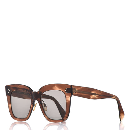 Celine Acetate Kim Sunglasses CL 41444/S Havana Brown 1 of 6