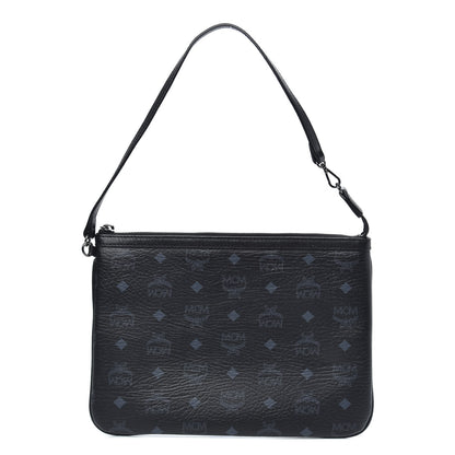 MCM Visetos Medium Crossbody Pouch Black 1 of 9