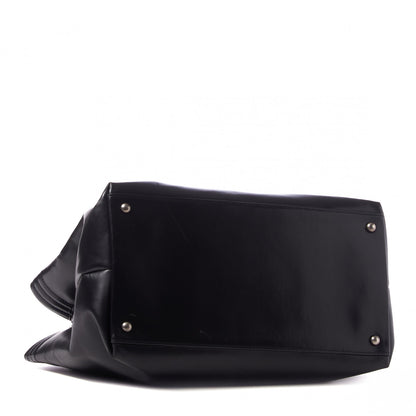 Chanel Glazed Calfskin Boy Tote Black 3 of 10