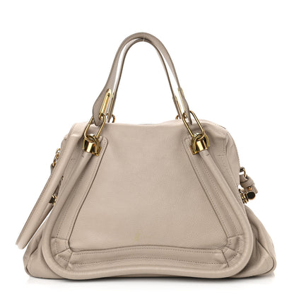 Chloe Calfskin Medium Paraty Barbour Khaki 1 of 11