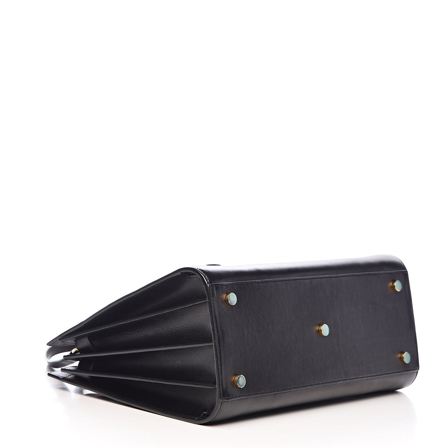 Calfskin Small Sac De Jour Black