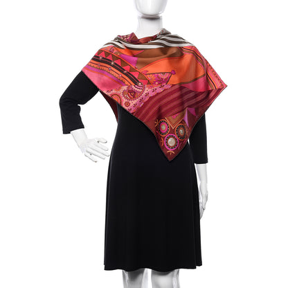 Hermes Silk Coupons Indiens Scarf 90 2 of 4