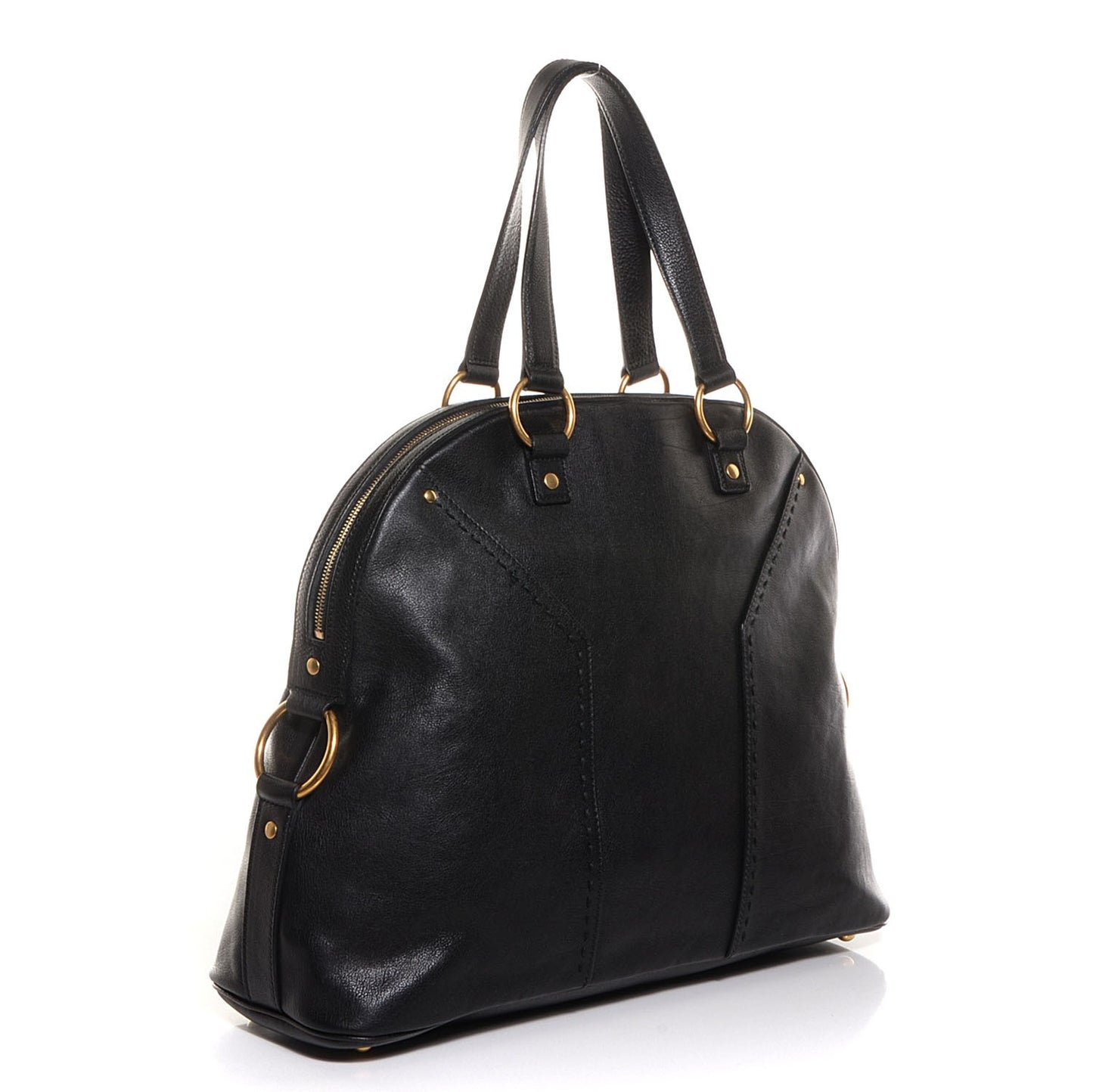 Calfskin Oversized Muse Black