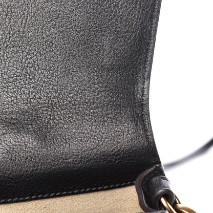 Chloe Calfskin Suede Small Nile Bracelet Bag Black 10 of 14
