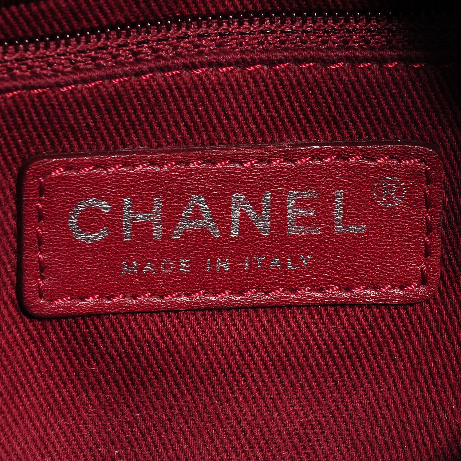 Chanel Metallic Aged Calfskin Quilted Medium Cotton Club Tote Bronze 7 of 7