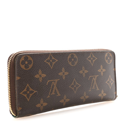 Louis Vuitton Monogram Clemence Wallet Turquoise 3 of 7