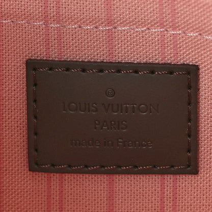 Louis Vuitton Damier Ebene Neverfull MM GM Pochette Rose Ballerine 6 of 8
