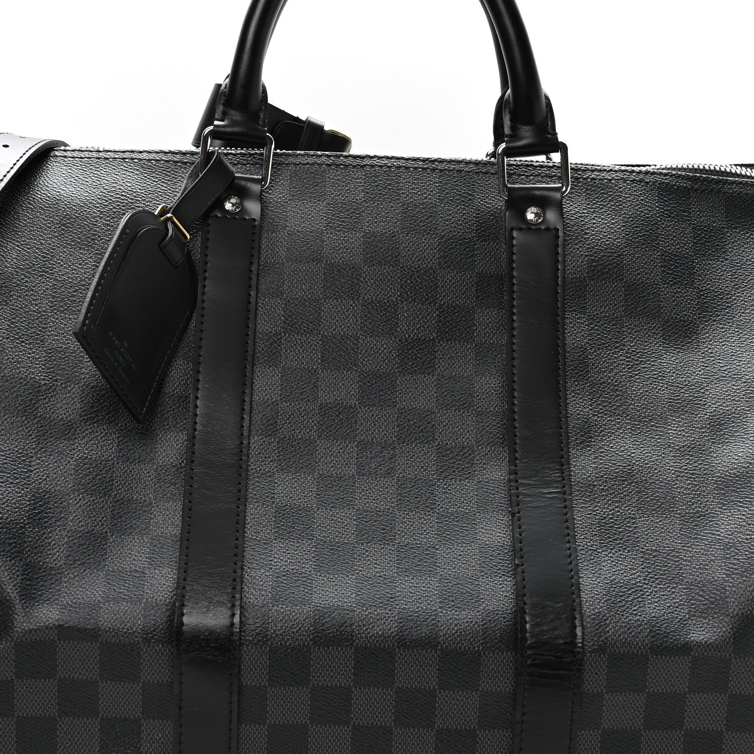 Louis Vuitton Damier Cobalt Keepall Bandouliere 55 7 of 9