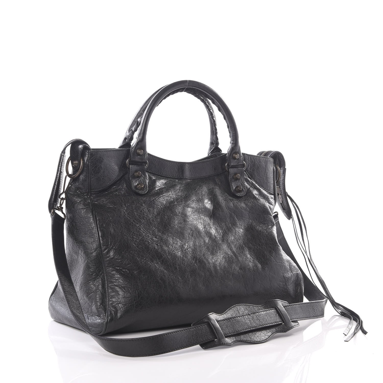 Balenciaga Agneau Classic Hardware Velo Black 2 of 10