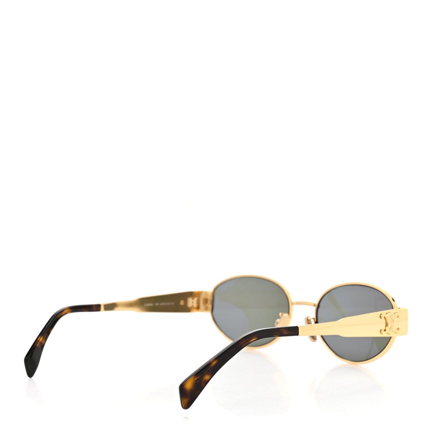 Metal Triomphe 01 Sunglasses CL40235U Gold Green