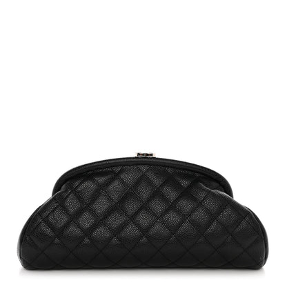 Chanel Caviar Quilted Timeless Clutch Black 1 of 8