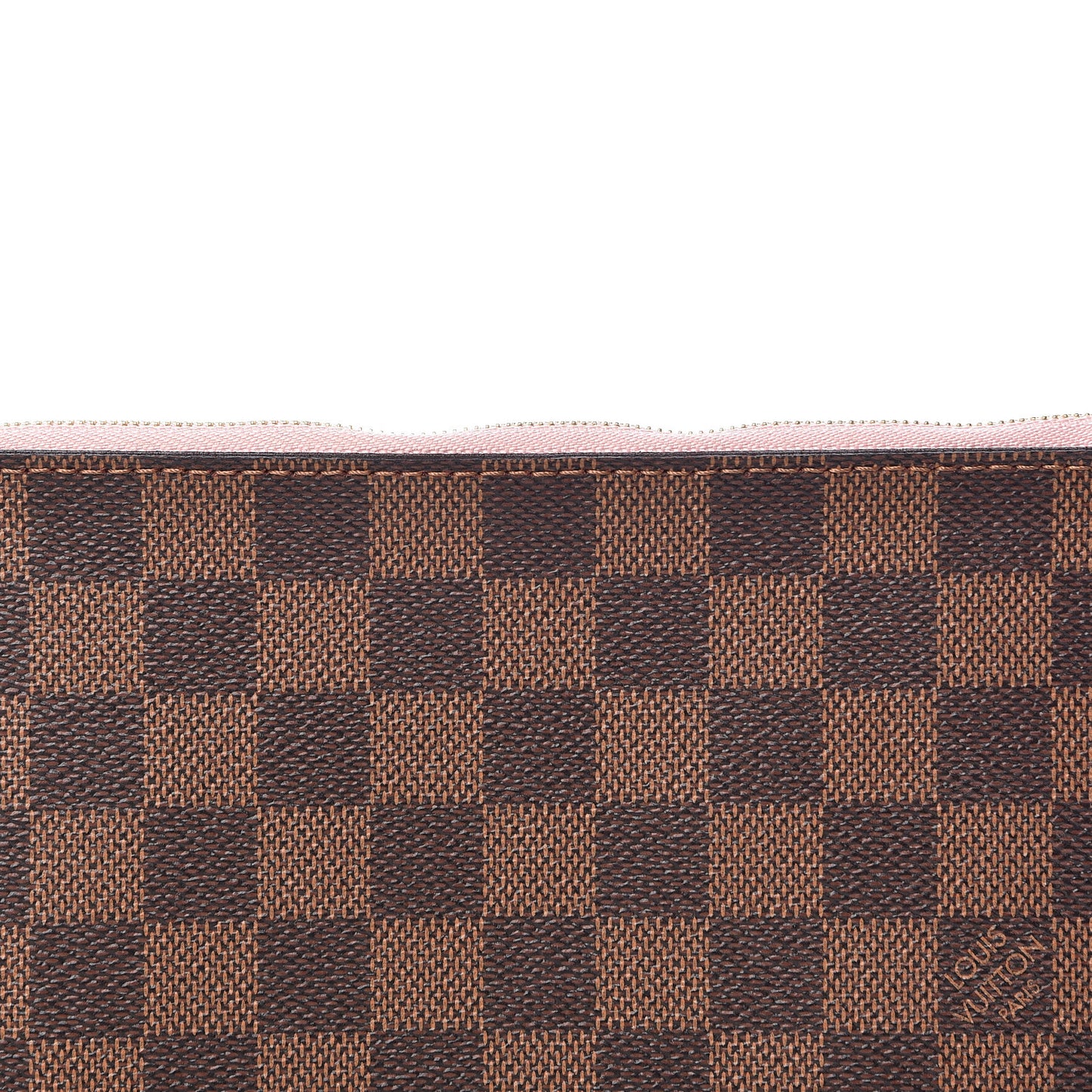 Damier Ebene Neverfull MM GM Pochette Rose Ballerine