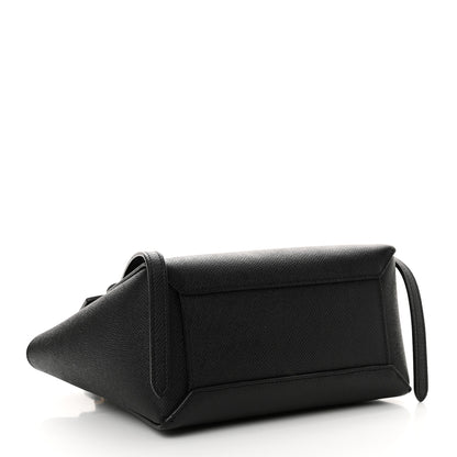 Celine Grained Calfskin Nano Belt Bag Black 4 of 14