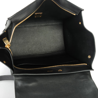 Celine Shaded Pony Hair Calfskin Medium Trapeze Brown 6 of 7