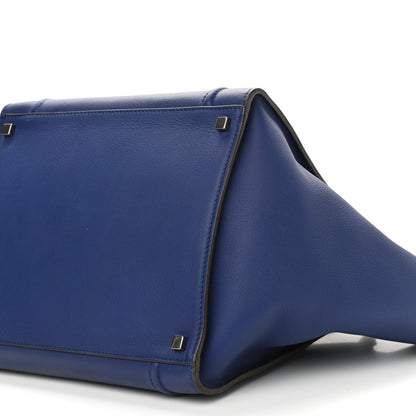 Celine Supple Calfskin Medium Phantom Luggage Indigo 9 of 9