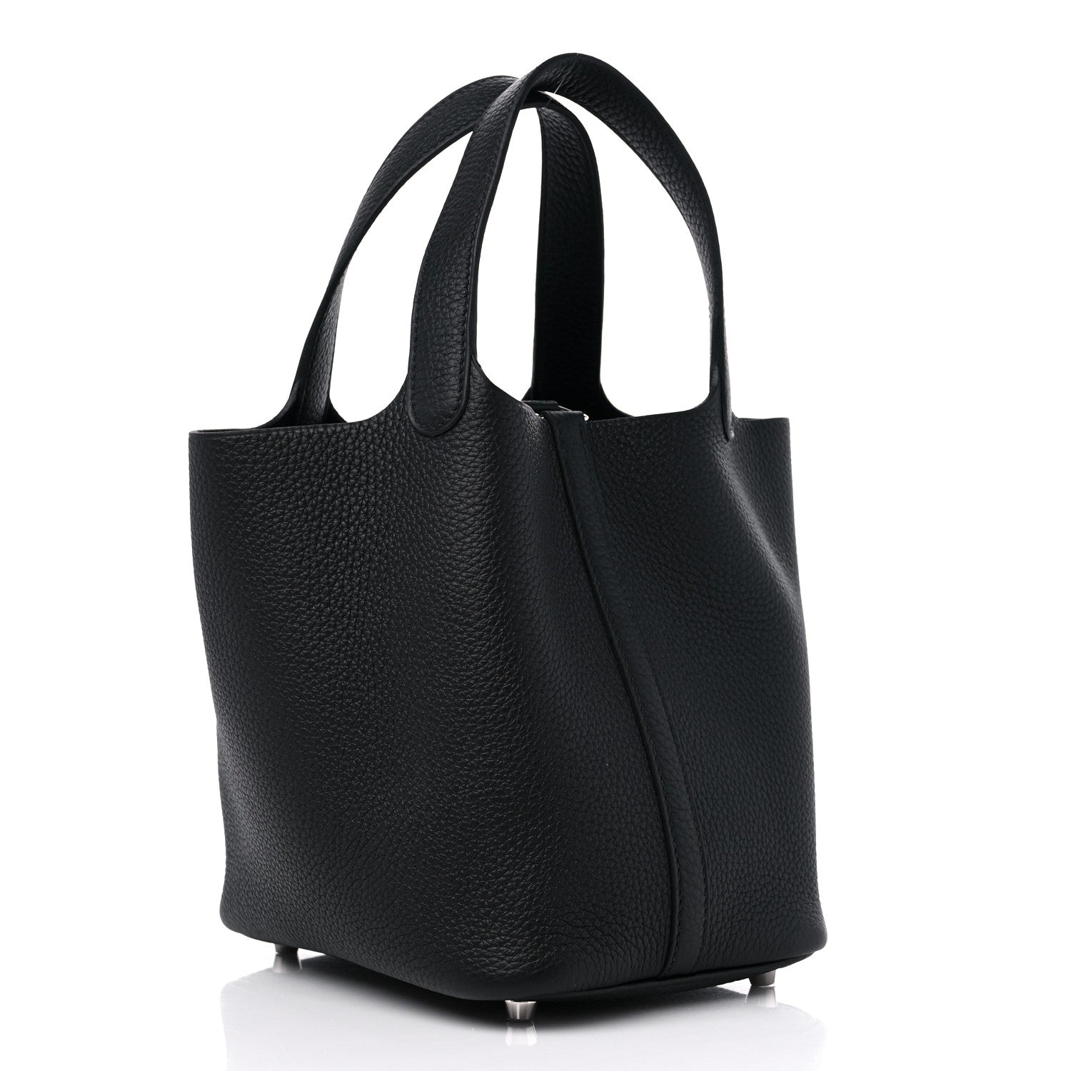 Hermes Taurillon Clemence Picotin Lock 18 PM Black 3 of 10