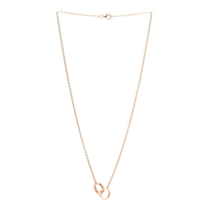 Cartier 18K Yellow Gold Interlocking LOVE Necklace 3 of 5