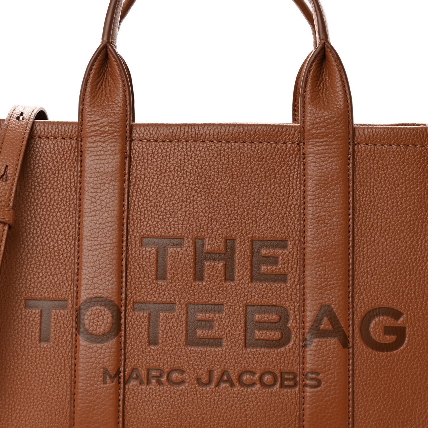 Grained Calfskin Medium The Tote Bag Argan Oil