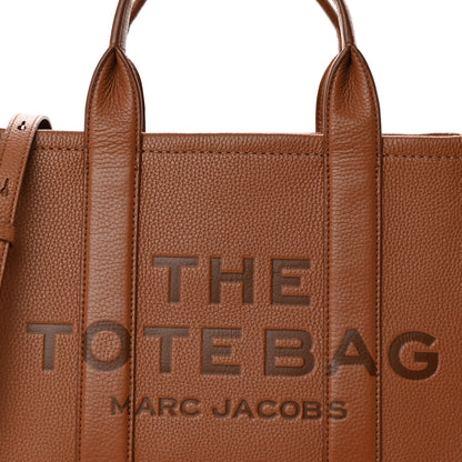 Marc Jacobs Grained Calfskin Medium The Tote Bag Argan Oil 9 of 13
