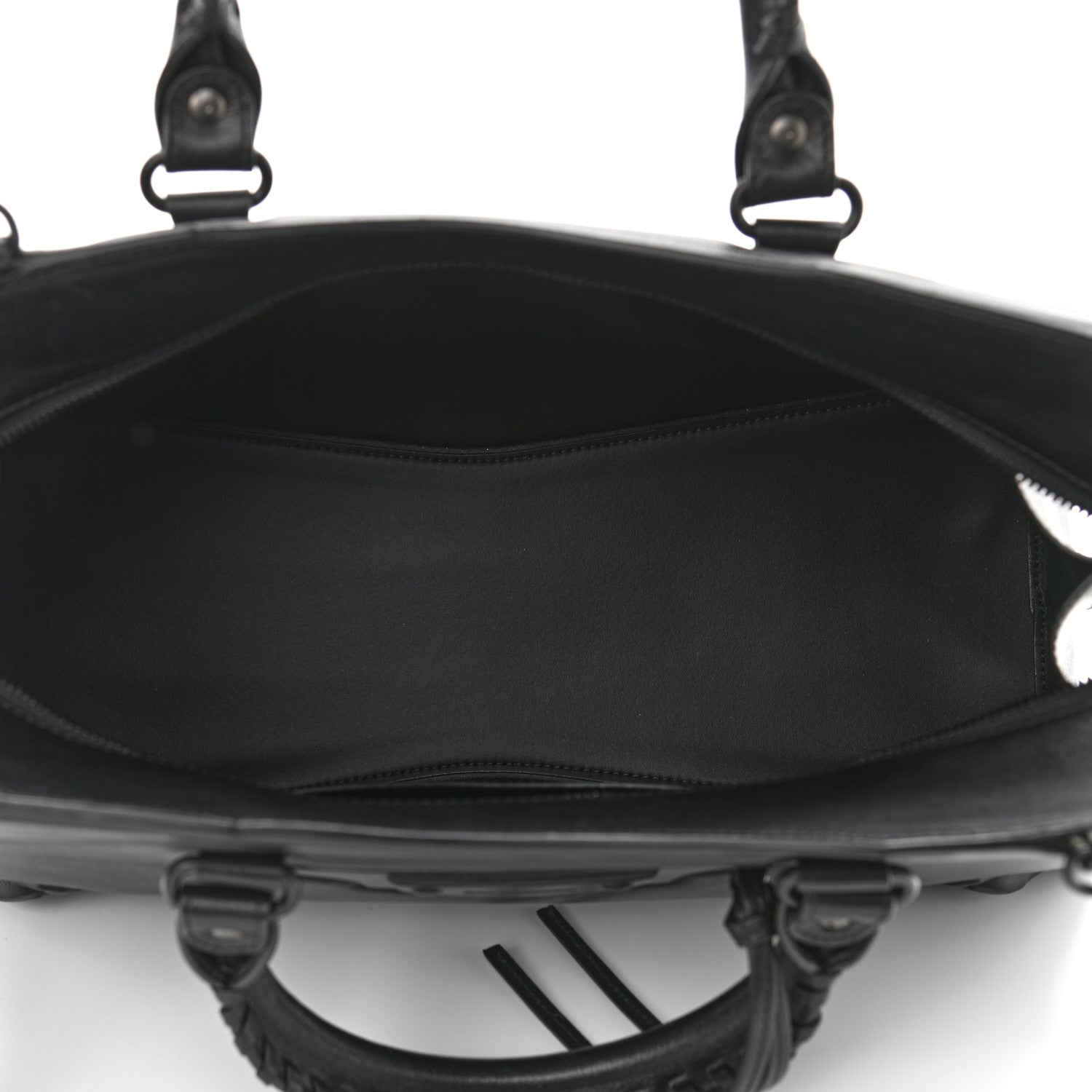 Balenciaga Cake Calfskin Tonal Hardware Neo Classic City Black 5 of 12