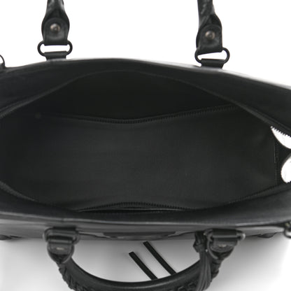 Balenciaga Cake Calfskin Tonal Hardware Neo Classic City Black 5 of 12