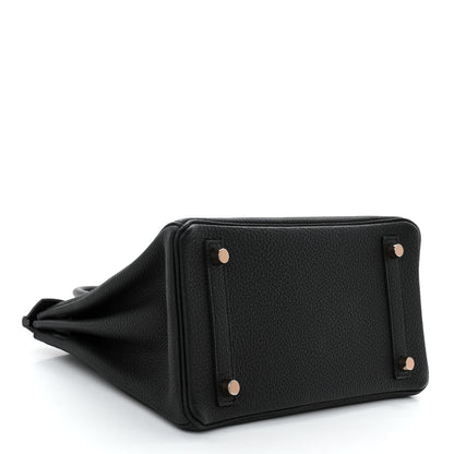Hermes Togo Birkin 25 Black 4 of 13