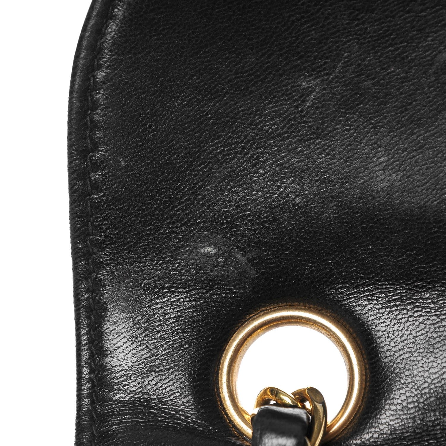 Chanel Lambskin Horizontal Quilted Small Single Flap Navy 15 of 23