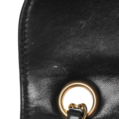Chanel Lambskin Horizontal Quilted Small Single Flap Navy 15 of 23