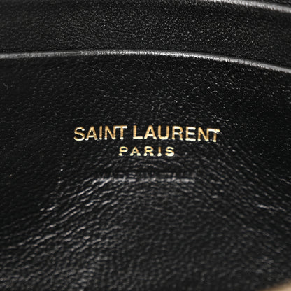 Saint Laurent Grain De Poudre Matelasse Monogram Mini Lou Camera Bag Dark Beige 6 of 12